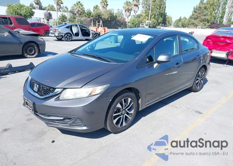 2013 Honda Civic Ex из США, поврежденный, VIN 19XFB2F8XDE224516